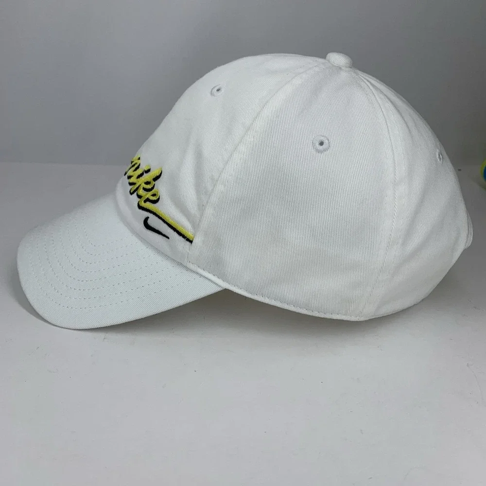 Nike white yellow